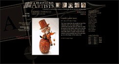 Desktop Screenshot of american-artists.com